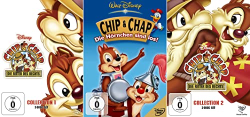 Chip & Chap - Die Ritter des Rechts + Chip & Chap - Die Hörnchen sind (7-DVD) von The Walt Disney Company Germany GmbH