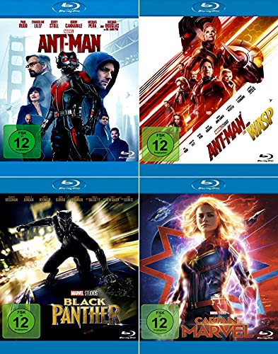 Marvel Studios Bundle - Black Panther + Ant-Man + Ant-Man and the Wasp + Captain Marvel [4-Blu-ray] von The Walt Disney Company Germany GmbH