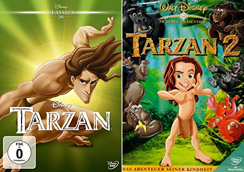 Tarzan Disney Classics 36 / Tarzan 2 Walt Disney [2er DVD-Set] von The Walt Disney Company Germany GmbH