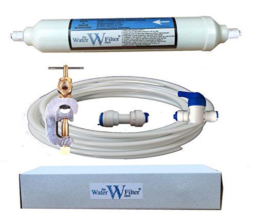 Sanitär-Wasser-Kit für amerikanischen Kühlschrank/Gefrierschrank, Filter, Rohr und Schlauchverbindung, passend für Samsung LG Bosch, Daewoo GE und alle anderen Modelle Sanitär-Wasser-Kit für amerikanischen Kühlschrank/Gefrierschrank, Filter, Rohr und Schlauchverbindung, passend für Samsung LG Bosch, Daewoo GE und alle anderen Modelle von The Water Filter Men