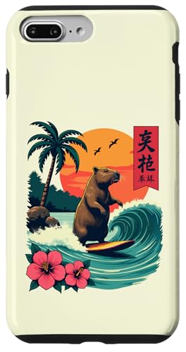 Capybara Surfing Wave Retro Palme Sunset Tropical Vibes Hülle für iPhone 7 Plus/8 Plus Capybara Surfing Wave Retro Palme Sunset Tropical Vibes Hülle für iPhone 7 Plus/8 Plus von The Wave Capybara Surfing rodent Retro Funny tees