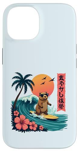 Surfen Capybara Retro Sonnenuntergang Strand Ocean Wave Summer Vibes Hülle für iPhone 14 Surfen Capybara Retro Sonnenuntergang Strand Ocean Wave Summer Vibes Hülle für iPhone 14 von The Wave Capybara Surfing rodent Retro Funny tees