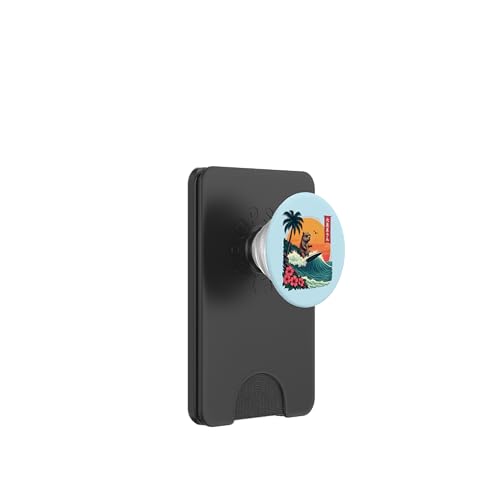 Surfen Capybara Retro Sonnenuntergang Strand Ocean Wave Summer Vibes PopSockets PopWallet für MagSafe Surfen Capybara Retro Sonnenuntergang Strand Ocean Wave Summer Vibes PopSockets PopWallet für MagSafe von The Wave Capybara Surfing rodent Retro Funny tees