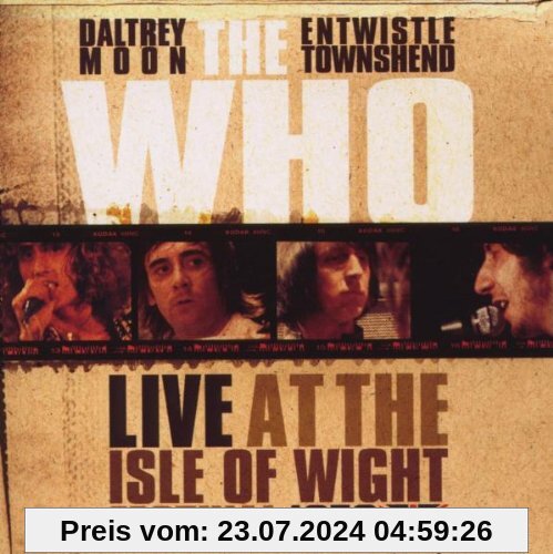 Live at the Isle of Wight von The Who