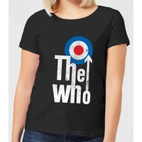 The Who Target Logo Damen T-Shirt - Schwarz - 3XL von The Who