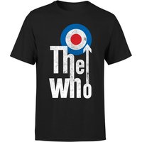The Who Target Logo Herren T-Shirt - Schwarz - 3XL von The Who
