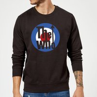 The Who Target Sweatshirt - Schwarz - M von The Who