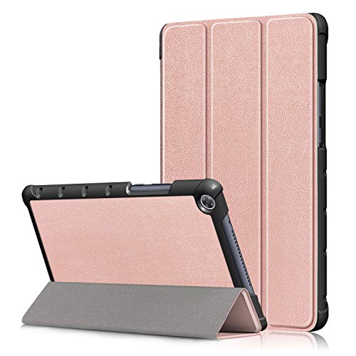 Nur für Huawei Mediapad M5 lite 8.0 M5 Cover, Schutzhülle für Magnet-Tablet, Kratzfest, Schutzhülle mit Bleistiftfunktion (Rosa) von The Wolfdragon