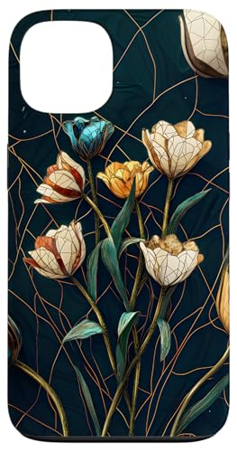 Buntglas Kintsugi Blumendesign Hülle für iPhone 13 Buntglas Kintsugi Blumendesign Hülle für iPhone 13 von TheFoxyCase