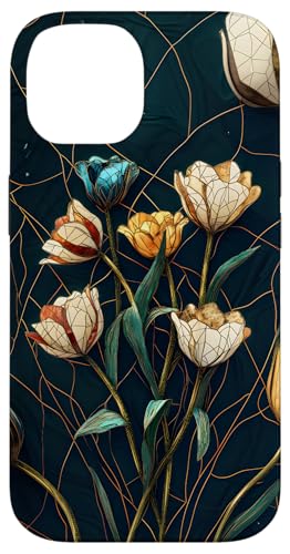 Buntglas Kintsugi Blumendesign Hülle für iPhone 14 Buntglas Kintsugi Blumendesign Hülle für iPhone 14 von TheFoxyCase