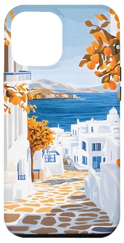 Santorini Island - Europäischer Sommer Hülle für iPhone 12 Pro Max Santorini Island - Europäischer Sommer Hülle für iPhone 12 Pro Max von TheFoxyCase