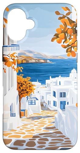 Santorini Island - Europäischer Sommer Hülle für iPhone 16 Plus Santorini Island - Europäischer Sommer Hülle für iPhone 16 Plus von TheFoxyCase