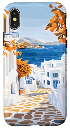 Santorini Island - Europäischer Sommer Hülle für iPhone X/XS Santorini Island - Europäischer Sommer Hülle für iPhone X/XS von TheFoxyCase