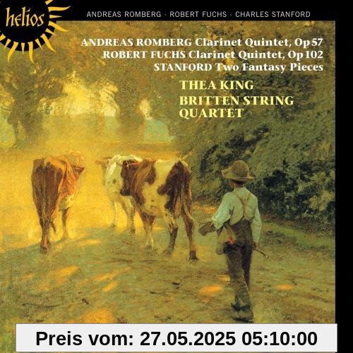 Romberg / Fuchs / Stanford: Klarinettenquintette Romberg / Fuchs / Stanford: Klarinettenquintette von Thea King