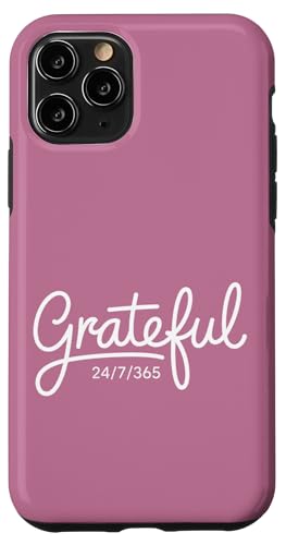 Grateful 24/7/365 | Inspirierend, erhebend, spirituell, Liebe Hülle für iPhone 11 Pro Grateful 24/7/365 | Inspirierend, erhebend, spirituell, Liebe Hülle für iPhone 11 Pro von Theater Of Oneness