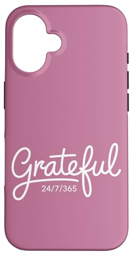 Grateful 24/7/365 | Inspirierend, erhebend, spirituell, Liebe Hülle für iPhone 16 Grateful 24/7/365 | Inspirierend, erhebend, spirituell, Liebe Hülle für iPhone 16 von Theater Of Oneness