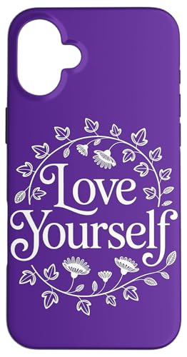 Love Yourself Inspiring Positive Empowering Self Belief Hülle für iPhone 16 Plus Love Yourself Inspiring Positive Empowering Self Belief Hülle für iPhone 16 Plus von Theater Of Oneness