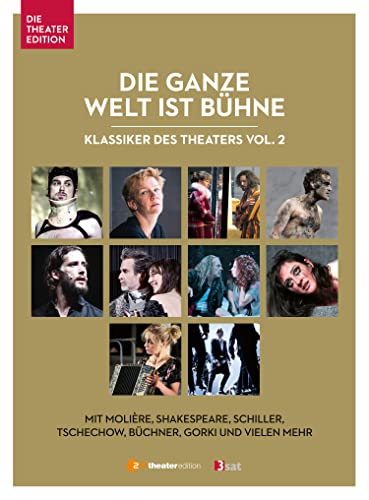 Die ganze Welt ist Bühne - Klassiker des Theaters [10 DVDs inkl. Richard II, Menschenfeind, Hamlet, Woyzeck usw.] von Theateredition (Naxos Deutschland GmbH)