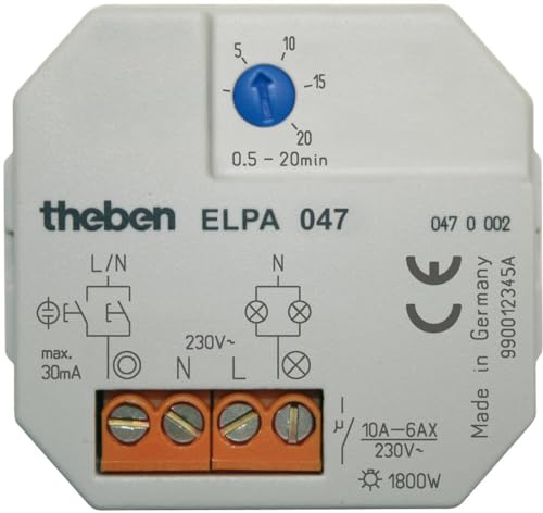 Theben 0470002 ELPA 047, 48,4 x 23,5 x 52mm von Theben