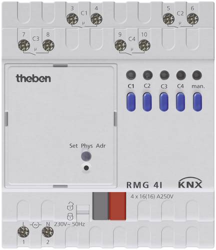Theben 4930210 Schaltaktor RMG 4 I KNX von Theben