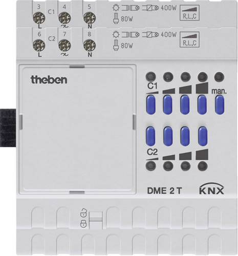 Theben 4930275 Dimmaktor DME 2 T KNX von Theben