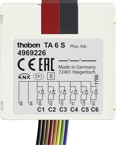 Theben 4969226 Binäreingang TA 6 S KNX von Theben