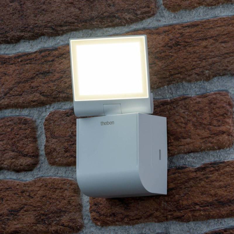Theben LED-Außenwandleuchte theLeda S8-100L, weiß, 4000 K von Theben