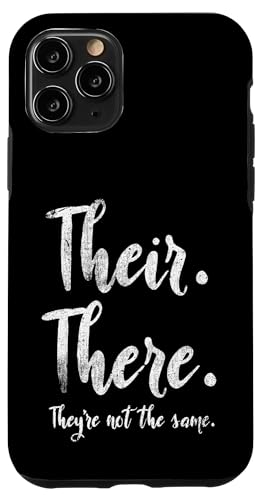 Dort sind sie nicht derselbe Grammatiklehrer Hülle für iPhone 11 Pro Dort sind sie nicht derselbe Grammatiklehrer Hülle für iPhone 11 Pro von Their There They're Not The Same Teacher Gifts
