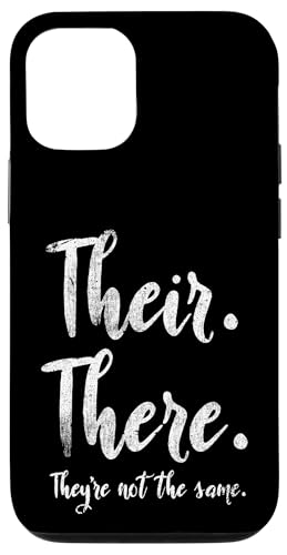Dort sind sie nicht derselbe Grammatiklehrer Hülle für iPhone 12/12 Pro Dort sind sie nicht derselbe Grammatiklehrer Hülle für iPhone 12/12 Pro von Their There They're Not The Same Teacher Gifts