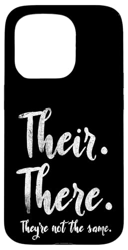 Dort sind sie nicht derselbe Grammatiklehrer Hülle für iPhone 15 Pro Dort sind sie nicht derselbe Grammatiklehrer Hülle für iPhone 15 Pro von Their There They're Not The Same Teacher Gifts