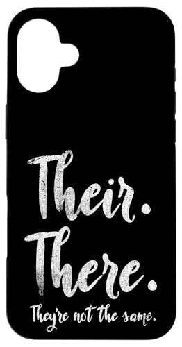 Dort sind sie nicht derselbe Grammatiklehrer Hülle für iPhone 16 Plus Dort sind sie nicht derselbe Grammatiklehrer Hülle für iPhone 16 Plus von Their There They're Not The Same Teacher Gifts