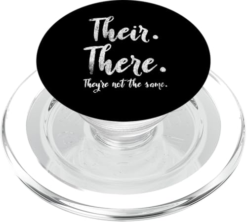 Dort sind sie nicht derselbe Grammatiklehrer PopSockets PopGrip für MagSafe Dort sind sie nicht derselbe Grammatiklehrer PopSockets PopGrip für MagSafe von Their There They're Not The Same Teacher Gifts