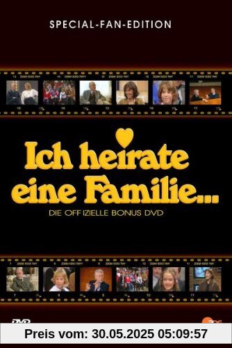 Ich heirate eine Familie - Die offizielle Bonus DVD (Special Fan Edition) von Thekla Carola Wied