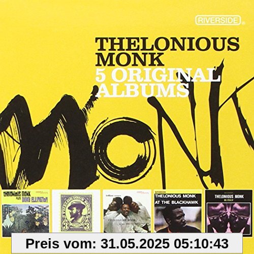5 Original Albums von Thelonious Monk