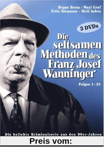 Die seltsamen Methoden des F.J. Wanninger (Folgen 1-21 s/w) [3 DVDs] von Theo Mezger