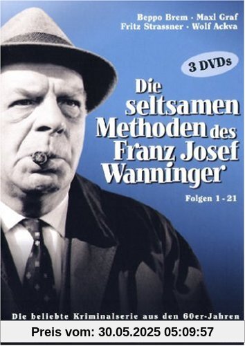 Die seltsamen Methoden des F.J. Wanninger (Folgen 1-21 s/w) [3 DVDs] von Theo Mezger