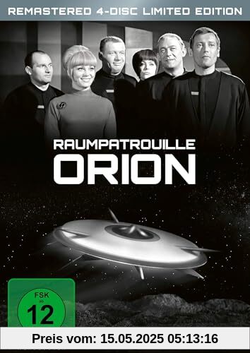 Raumpatrouille Orion – TV-Serie und Kinofilm, Remastered 4-Disc-Limited Edition (4 DVDs) von Theo Mezger