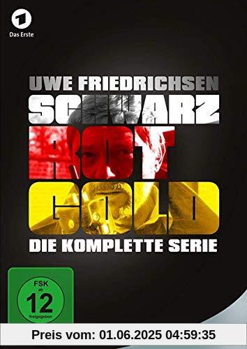 Schwarz Rot Gold - Die komplette Serie mit Uwe Friedrichsen (9 DVDs) von Theo Mezger
