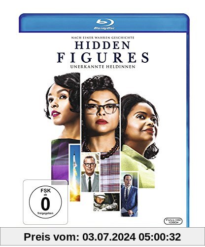 Hidden Figures - Unerkannte Heldinnen [Blu-ray] von Theodore Melfi