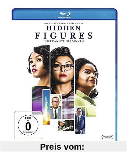 Hidden Figures - Unerkannte Heldinnen [Blu-ray] von Theodore Melfi
