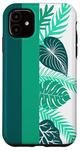 Blaugrün und Weiß, tropisches Strandhaus, Heimdekoration Hülle für iPhone 11 Blaugrün und Weiß, tropisches Strandhaus, Heimdekoration Hülle für iPhone 11 von Therapy Designs