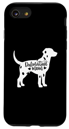 Dalmatiner Mom Damen Hundeliebhaber Design Hülle für iPhone SE (2020) / 7 / 8 von Therapy Designs