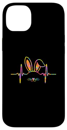 Hasenkopf Herzschlag Süßes Oster-Design Hülle für iPhone 14 Plus von Therapy Designs
