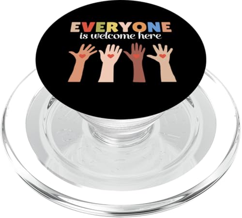 Jeder ist hier willkommen PopSockets PopGrip für MagSafe von Therapy Designs