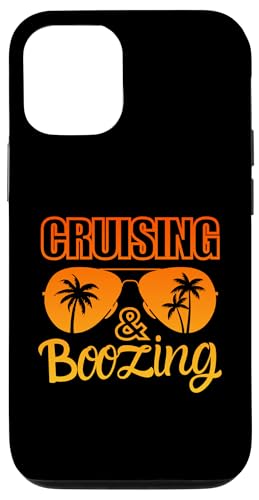 Lustiges Sommerkreuzfahrt-Urlaubs-T-Shirt Hülle für iPhone 12/12 Pro von Therapy Designs