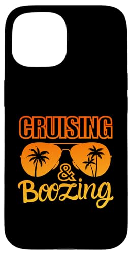 Lustiges Sommerkreuzfahrt-Urlaubs-T-Shirt Hülle für iPhone 15 von Therapy Designs