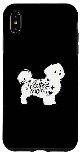Maltese Mom Damen Hundeliebhaber Design Hülle für iPhone XS Max von Therapy Designs
