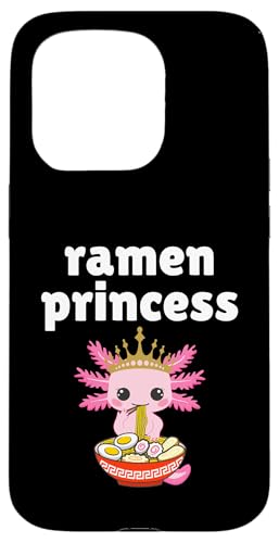 Ramen Princess Funny Ramen Nudel und Axolotl Design Hülle für iPhone 15 Pro Ramen Princess Funny Ramen Nudel und Axolotl Design Hülle für iPhone 15 Pro von Therapy Designs