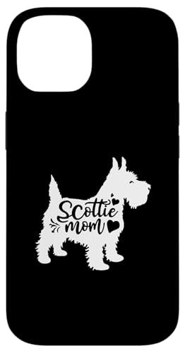 Scottie Mom Damen Scottish Terrier Dog Lover Design Hülle für iPhone 14 von Therapy Designs