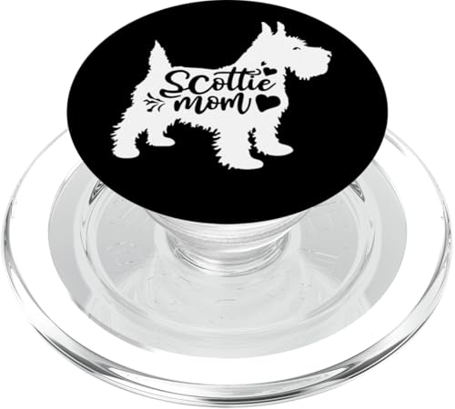Scottie Mom Damen Scottish Terrier Dog Lover Design PopSockets PopGrip für MagSafe Scottie Mom Damen Scottish Terrier Dog Lover Design PopSockets PopGrip für MagSafe von Therapy Designs